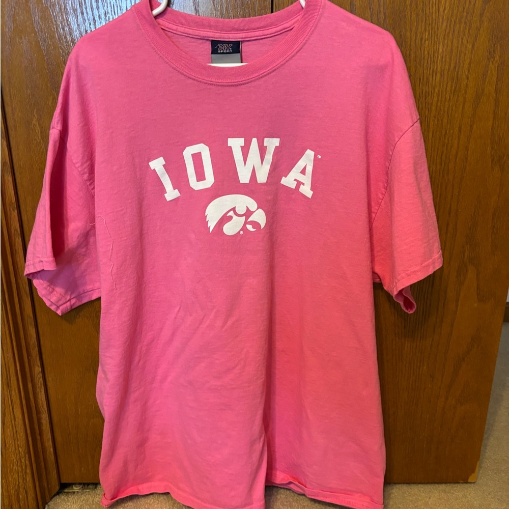 MV Sport Pink Iowa Tee
